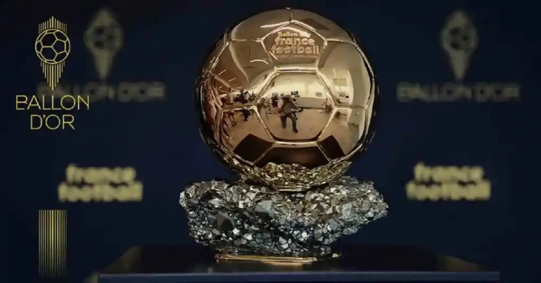 le trophÃ©e du Ballon d'Or