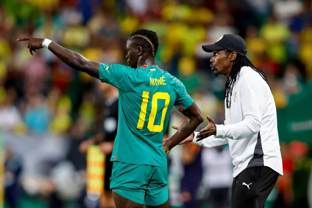 Aliou CissÃ© et Sadio ManÃ©