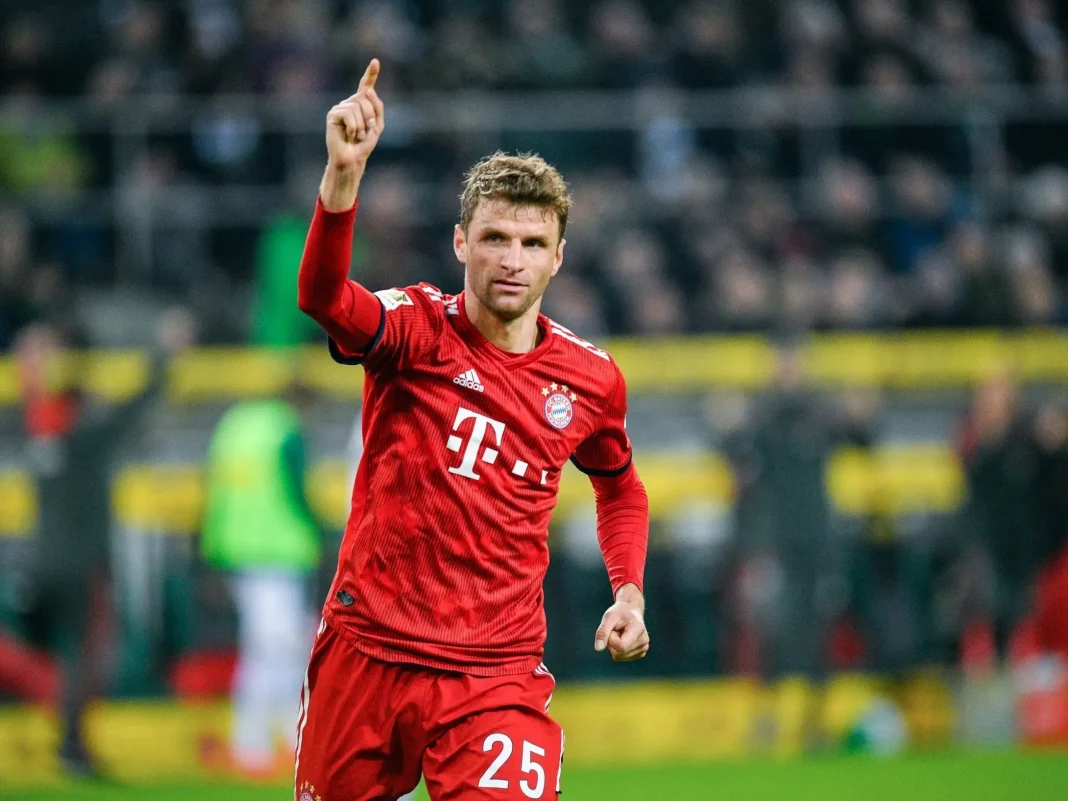 Thomas Muller sous le maillot du Bayern Munich