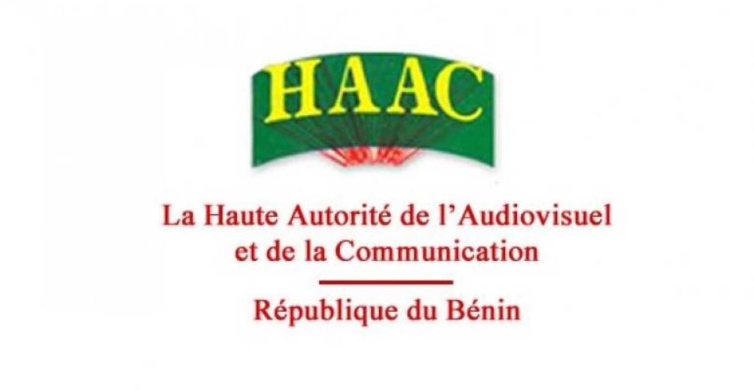 A la Haute AutoritÃ© de l'Audiovisuel et de la Communication HAAC BÃ©nin