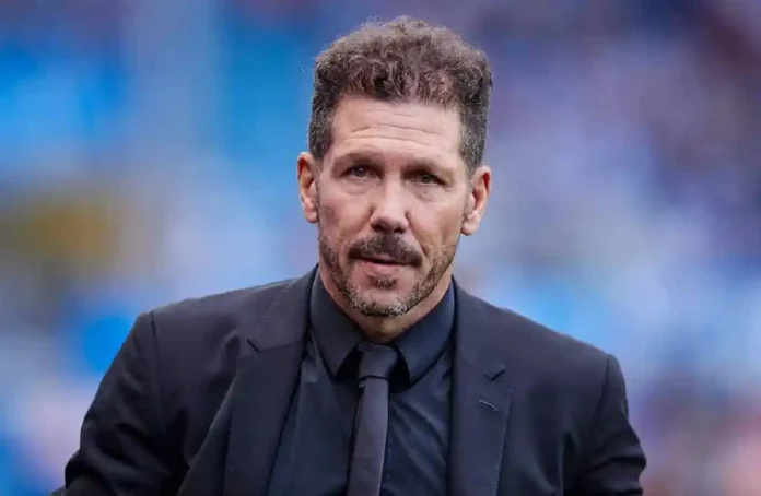 Diego Simeone, l'entraineur de l'Atletico Madrid @xInigoxLarreinax