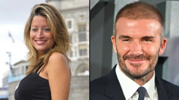 David Beckham et Rebecca Loos